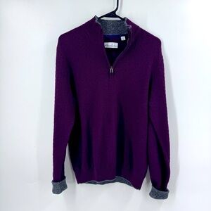 Robert Graham 1/4 Zip Longsleeve Sweater